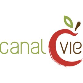 Canal Vie Logo Vector PNG | Modern lifestyle television channel emblem 
