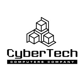 CyberTech Logo Vector PNG | CyberTech Computers Company Emblem 