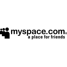 Myspace classic logo vector | Myspace.com social network emblem 