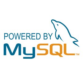 Mysql Logo Blue Vector Png | Powered by MySQL emblem 