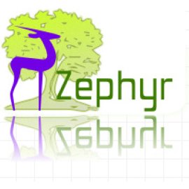 Zephyr Gazelle Nature Emblem | Elegant Wildlife Silhouette Brand Mark 