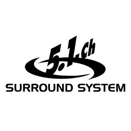 5 Ch Logo Vector Png|5.1 Channel Surround System Emblem