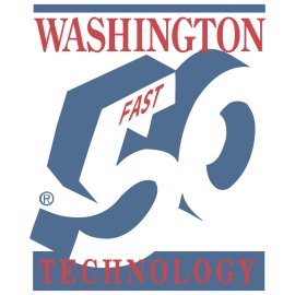 Washington Fast 50 Technology Logo Vector PNG | Dynamic Washington Fast 50 Tech Emblem 