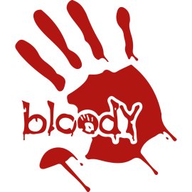 A4Tech Bloody Gaming Logo | Bloody Handprint Esports Emblem 