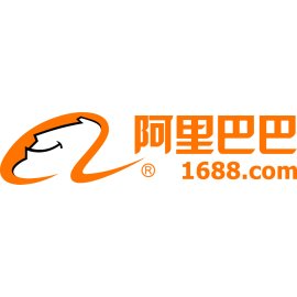 1688.com Alibaba Chinese Wholesale Platform Logo | Bright Orange Alibaba 1688 Brand Mark 