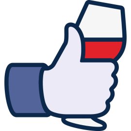 Facebook Like Wine Logo Png | Facebook Like Wine Logo Vector 