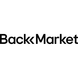 Back Market logo vector PNG black wordmark|Minimalist Back Market logotype for refurbished tech marketplace