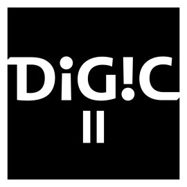 Canon DIGIC II Logo Vector PNG | Canon Digital Imaging Processor Emblem 