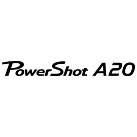 Canon PowerShot A20 Logo Vector PNG | Canon Compact Digital Camera Branding 