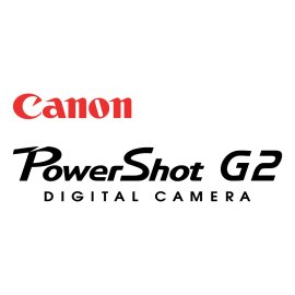 Canon PowerShot G2 Official Logo Vector | Canon PowerShot G2 Digital Camera Branding 