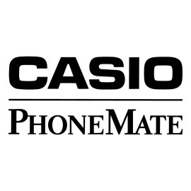 Casio PhoneMate Logo Vector PNG | Classic Telecommunications Branding 
