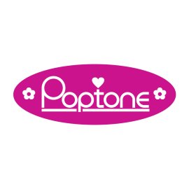 Casio Poptone Logo Vector PNG | Casio Poptone Pink Emblem 