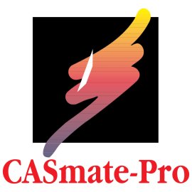 Casmate Pro Logo Vector PNG | CASmate-Pro creative software emblem 