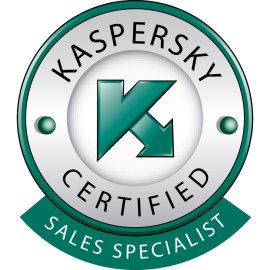 Kaspersky Certified Sales Specialist Badge | Kaspersky Partner Accreditation Emblem 