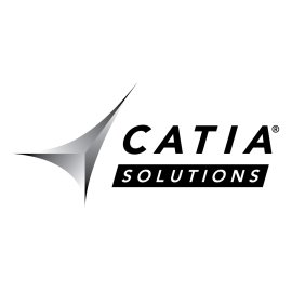 Catia Solutions Logo Vector PNG | Modern engineering software brandmark 