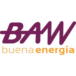BAW buena energía logo vector | BAW energy brand emblem 