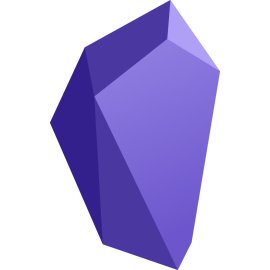 Obsidian Software Logo Png | Obsidian Software Logo Vector 
