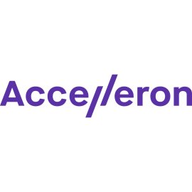 Accelleron Industries Logo Vector PNG | Modern purple wordmark logo 