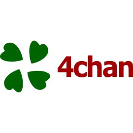 4chan Logo Vector PNG | Minimalist 4chan Clover Emblem 