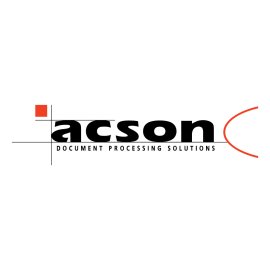 Acson Logo Vector PNG | Acson Document Processing Solutions Logo 