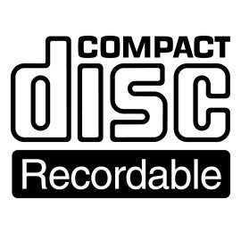 Cd Recordable Logo Vector Png | Compact Disc Recordable emblem 