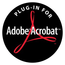 Adobe Acrobat Plug-In Logo Vector PNG | Classic Adobe Acrobat Brand Emblem 