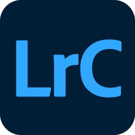 Adobe Lightroom Classic CC Logo Vector PNG | Lightroom Classic CC Icon in Blue Square 