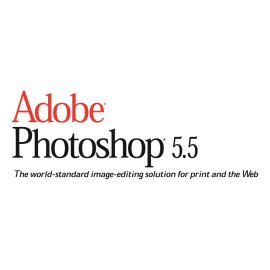 Adobe Photoshop Logo Vector PNG | Classic Adobe Photoshop 5.5 Branding 