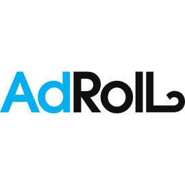 AdRoll Logo Vector PNG | AdRoll Wordmark in Blue and Black 