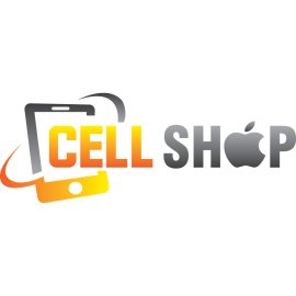 Cell Shop Logo Vector | Cell Phone Retail Branding 