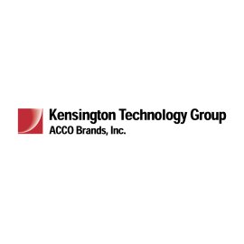 Kensington Technology Group Logo Vector PNG | Kensington red square emblem with curved highlight 