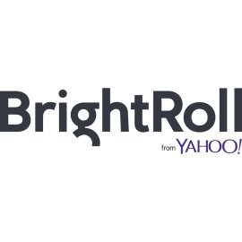 BrightRoll from Yahoo Logo Vector PNG | BrightRoll Digital Video Advertising Brandmark 