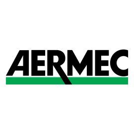Aermec Official Logo Vector PNG | Aermec Wordmark with Green Bar 