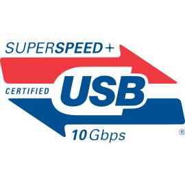 Certified Superspeed Plus USB 10 Gbps Logo Vector PNG|Official USB SuperSpeed+ 10 Gbps certification emblem