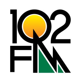 102 FM Agility Logo Vector PNG | Modern broadcast identity mark 