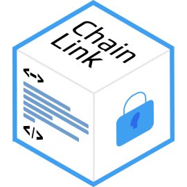 Chainlink cube logo vector|Blockchain oracle network emblem