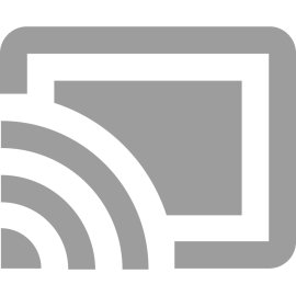 Chromecast Logo Vector PNG | Wireless Casting Icon 