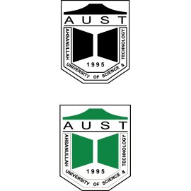 Ahsanullah University Of Science And Technology Logo Vector PNG | AUST academic emblem 
