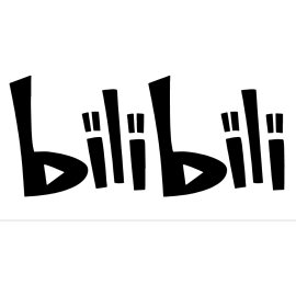 Bilibili Logo Vector PNG | Playful Video Platform Wordmark 