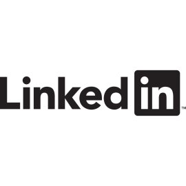 Linkedin Black Logo Png | Linkedin Black Logo Vector 