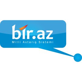 Bir.az National Search Engine Logo Vector PNG | Bir.az Milli Axtarış Sistemi emblem 