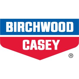 Birchwood Casey Logo Vector PNG | Bold Red and Blue Shield Emblem 