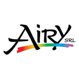 Airy SRL Logo Vector PNG | Dynamic and colorful brand identity 