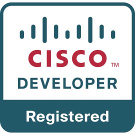 Cisco Developer Registered Logo Vector PNG | Cisco Developer Program Registered Badge 