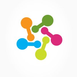 Cisco Validated Design Logo | Colorful Network Connectivity Emblem 