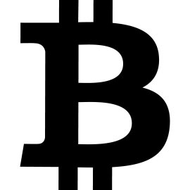 Bitcoin Black Bcb Logo Vector Png | Minimalist Cryptocurrency Emblem 