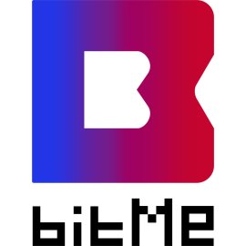 BitMe Logo Vector PNG | Modern Gradient BitMe Emblem 