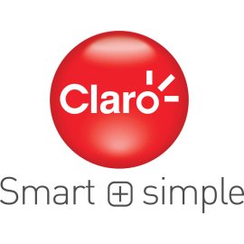 Claro Logo Vector PNG | Claro red sphere brandmark 