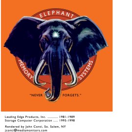 Elephant Memory Systems Logo Png | Elephant Memory Systems Logo Vector 