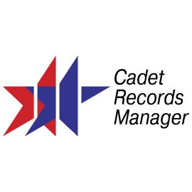 Cadet Records Manager Logo Vector PNG | Modern Military Administration Emblem 